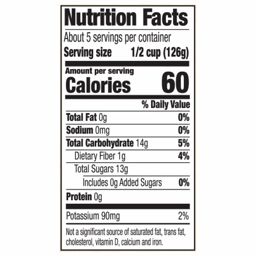 Santa Cruz Organic Cinnamon Apple Sauce Perspective: top