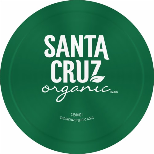 Santa Cruz Organic No Stir Crunchy Dark Roasted Peanut Butter Spread Perspective: top