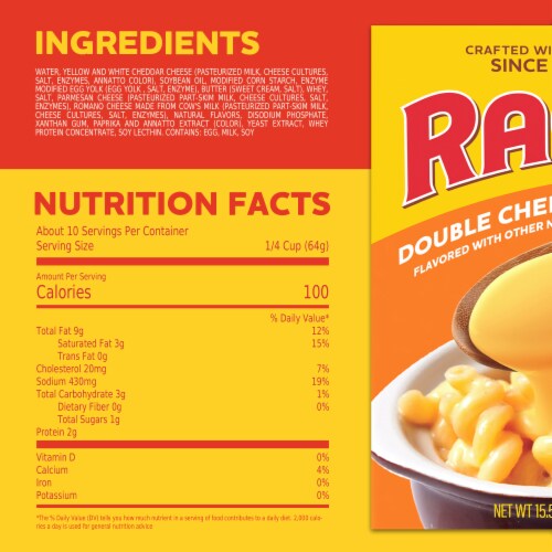 Ragu Double Cheddar Sauce Perspective: top