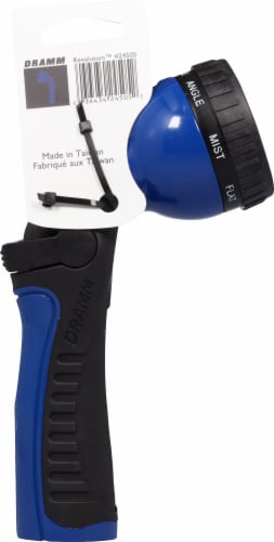Dramm® Revolution™ 9-Pattern Spray Gun - Blue Perspective: top