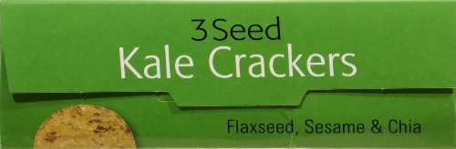 R.W. Garcia 3 Seed Kale Crackers Perspective: top