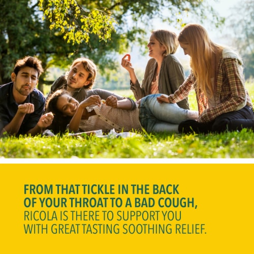 Ricola Cough Suppressant Throat Drops and Sore Throat Relief Original Herb Perspective: top