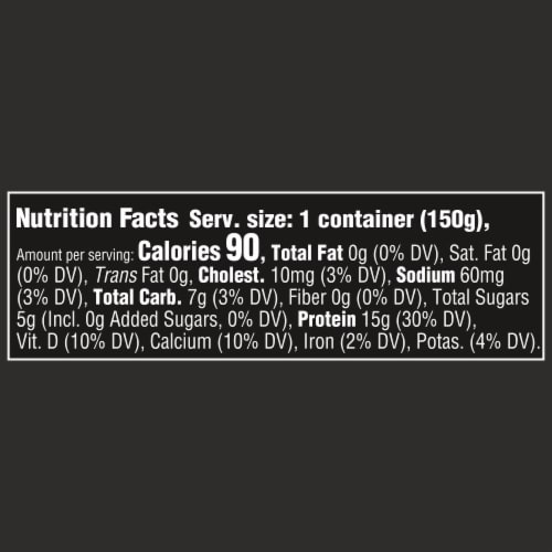 Oikos Triple Zero Mixed Berry Protein Nonfat Greek Yogurt Cup Perspective: top
