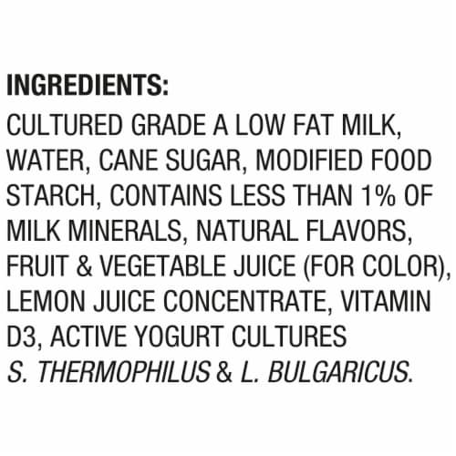 Danimals Mixed Berry Smoothies Bottle Perspective: top