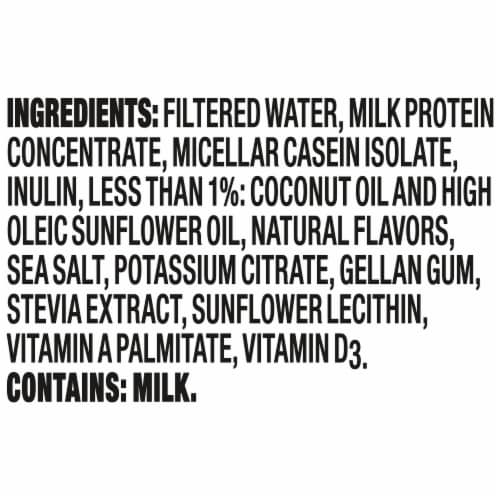 Oikos Salted Caramel Protein Shake Perspective: top