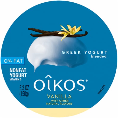 Oikos® Vanilla Blended Greek Yogurt Perspective: top