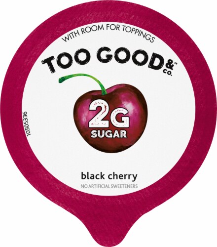 Too Good & Co™ Black Cherry Greek Yogurt Perspective: top