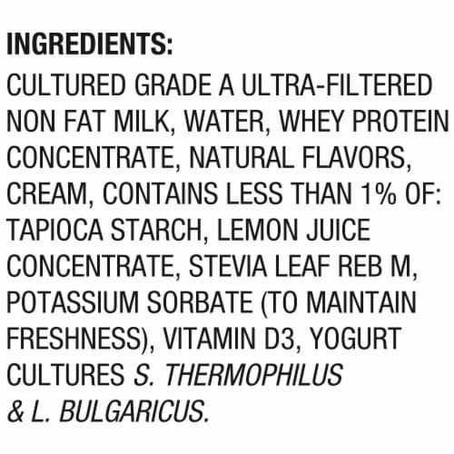 Oikos® Pro Nonfat Vanilla Yogurt-Cultured Dairy Product Perspective: top