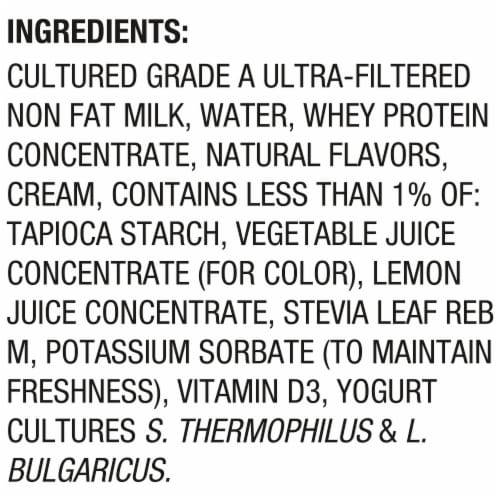 Oikos Pro 20g Protein, Strawberry Yogurt-Cultured Dairy Product Perspective: top