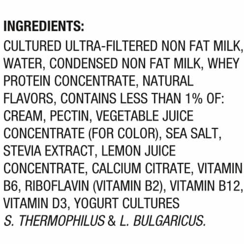 Oikos Pro Cultured Strawberry Banana Dairy Drink Perspective: top