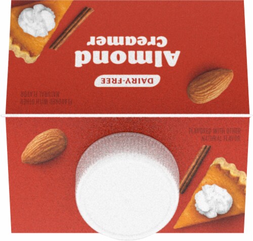 Silk® Pumpkin Spice Flavored Almond Creamer Perspective: top