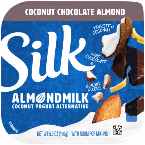 Silk® Coconut Chocolate Almond Almondmilk Yogurt Alternative Perspective: top