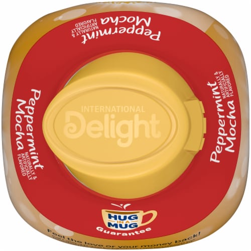 International Delight Peppermint Mocha Coffee Creamer Perspective: top