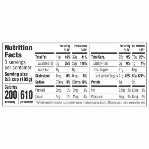 So Delicious Dairy Free Vanilla Wondermilk Frozen Dessert Carton Perspective: top