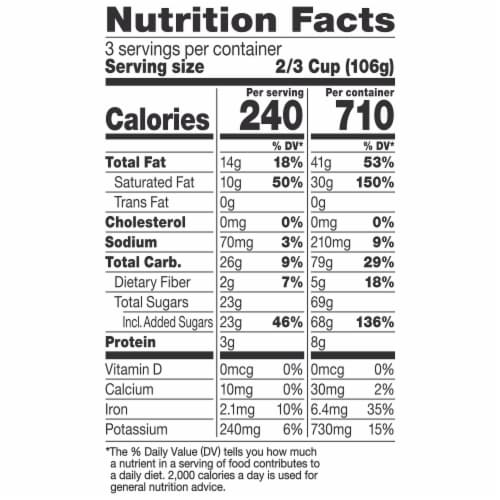 So Delicious Dairy Free Chocolate Cocoa Chip Wondermilk Frozen Dessert Carton Perspective: top