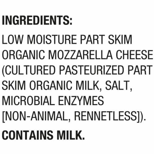 Horizon Organic Mozzarella String Cheese Perspective: top