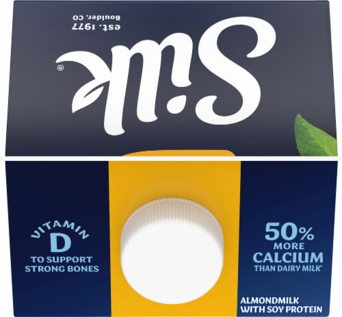 Silk® Original Protein Almond Milk Perspective: top