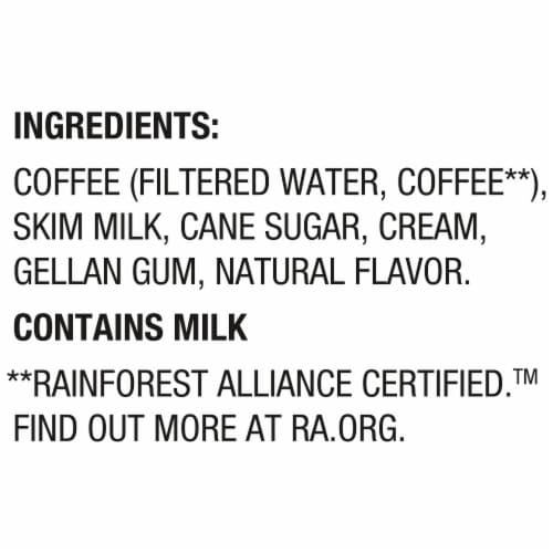 Stok® Light Sweet Dark Roast Black Cappuccino Cold Brew Iced Coffee Carton Perspective: top