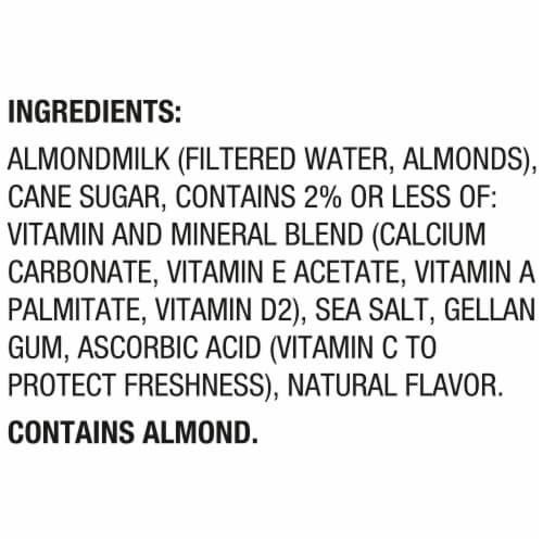 Silk Dairy Free Original Almond Milk Quart Perspective: top