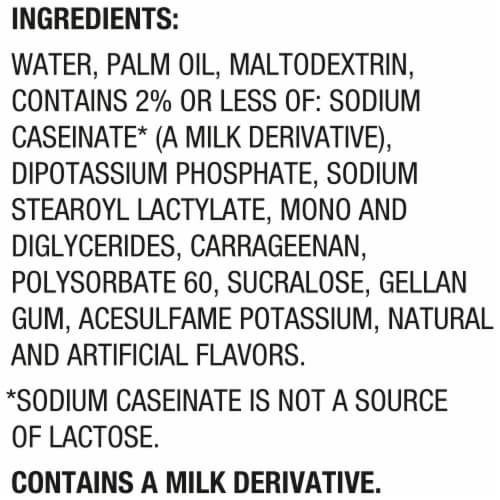 International Delight® Sugar-Free Zero Sugar Caramel Macchiato Coffee Creamer Perspective: top