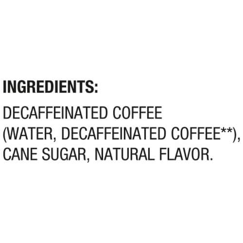 SToK Decaf Not Too Sweet Coffee Perspective: top