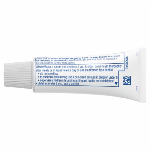 Crest Cavity Protection Regular Toothpaste Perspective: top