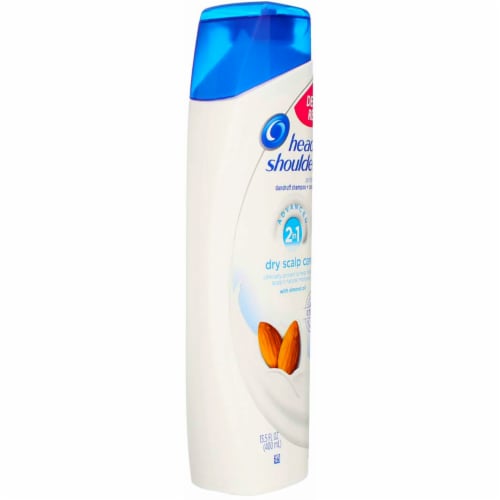 Head & Shoulders® Dry Scalp Care Almond Oil Infused 2-in-1 Anti-Dandruff Shampoo + Conditioner Perspective: top