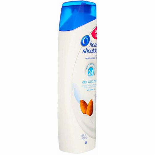Head & Shoulders® Dry Scalp Care Almond Oil Infused 2-in-1 Anti-Dandruff Shampoo + Conditioner Perspective: top