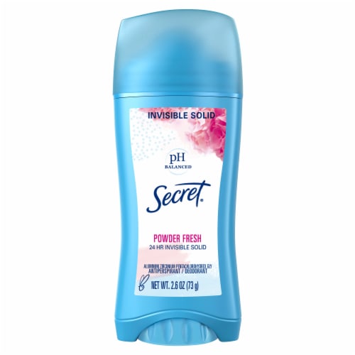 Secret Powder Fresh Invisible Solid Antiperspirant Deodorant Perspective: top