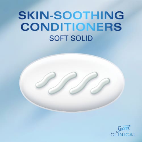 Secret Clinical Strength Light & Fresh Soft Solid Antiperspirant Deodorant Perspective: top