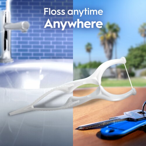 Oral-B Glide Gum Care Dental Floss Picks Perspective: top