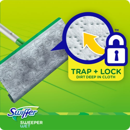 Swiffer Sweeper® Wet Mopping Clothes™ Perspective: top