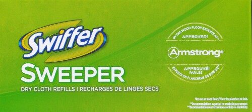 Swiffer® Sweeper Febreze Sweet Citrus and Zest Dry Cloth Refills Perspective: top