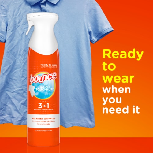 Bounce Rapid Touch-Up Anti Static Spray Perspective: top