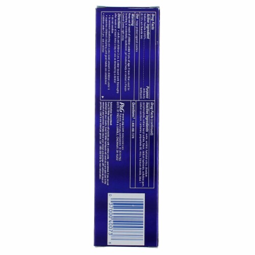 Crest 3D White, Whitening Toothpaste Deep Clean, 4.1 oz Perspective: top