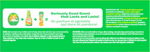 Gain Island Fresh Dryer Sheets Perspective: top