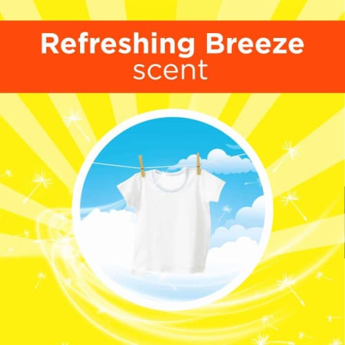Tide Simply Refreshing Breeze Clean & Fresh Liquid Laundry Detergent Perspective: top
