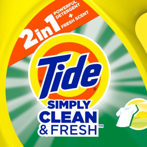 Tide Simply Clean & Fresh Daybreak Fresh Liquid Laundry Detergent Perspective: top