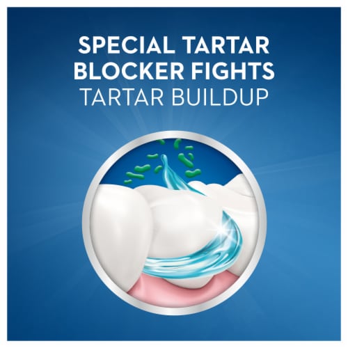 Crest Tartar Protection Regular Toothpaste Perspective: top