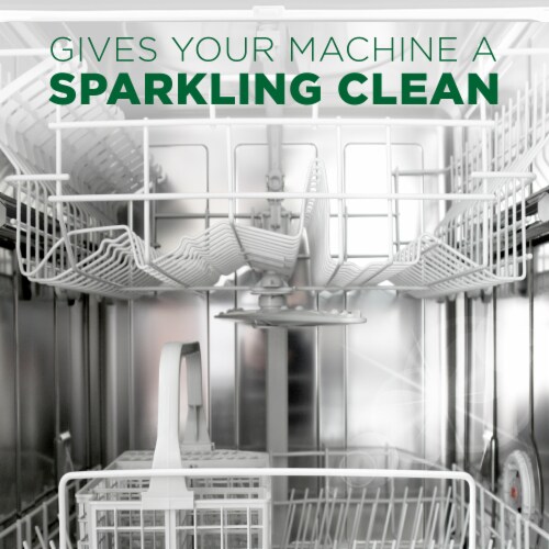 Cascade Platinum ActionPacs + Dishwasher Cleaner Fresh Scent Dishwasher Detergent Pods Perspective: top