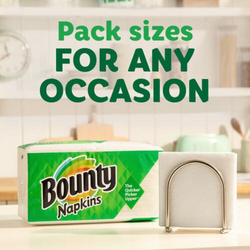 Bounty Seasonal Prints Paper Napkins Perspective: top