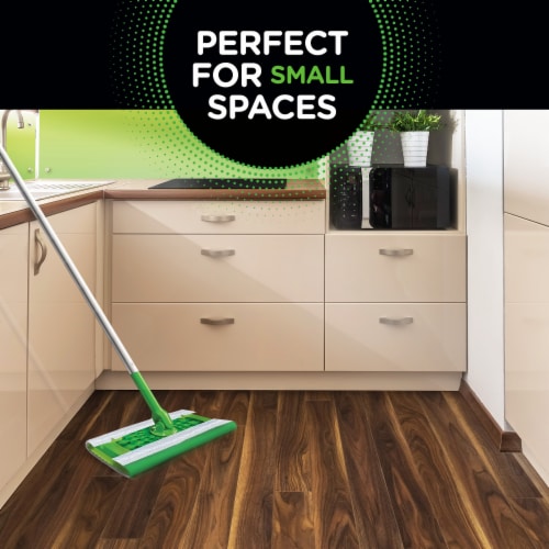 Swiffer Sweep + Mop Dry Pads Refill Floor Cleaner Cleaning Cloths Wood Perspective: top
