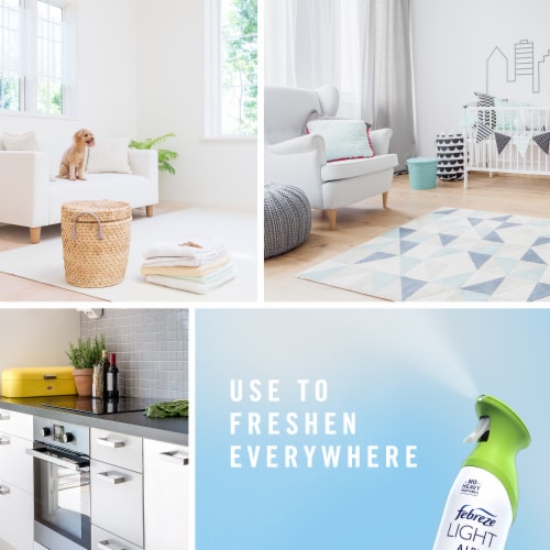 Febreze Light Sea Spray Odor-Eliminating Air Freshener Perspective: top