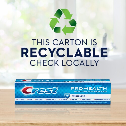 Crest Pro-Health Toothpaste Plus Scope Twin Pack Perspective: top