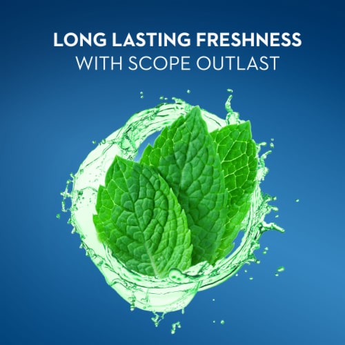 Crest Complete Plus Scope Outlast Liquid Gel Toothpaste Perspective: top