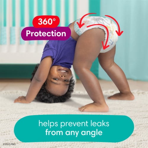 Pampers Cruisers 360 Baby Diapers Size 4 Perspective: top