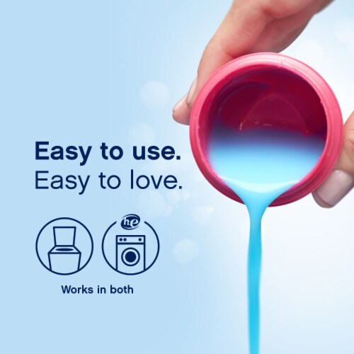 Downy Ultra April Fresh Liquid Fabric Conditioner Fabric Softener Perspective: top