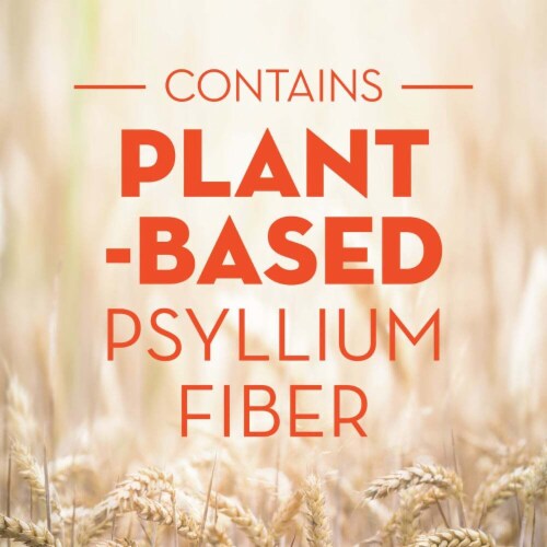Metamucil Fiber Cinnamon Spice Flavor Digestive Health Supplement Perspective: top