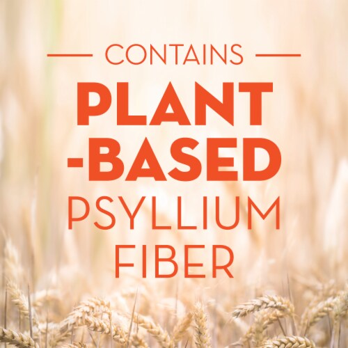 Metamucil Orange Flavor Powder Fiber Supplement Perspective: top