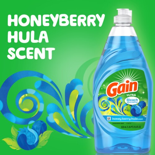 Gain® Honey Berry Hula Liquid Dish Soap Perspective: top